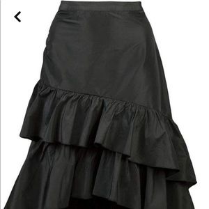 Cynthia Rowley Camila High Low Tiered Ruffle Skirt - 4